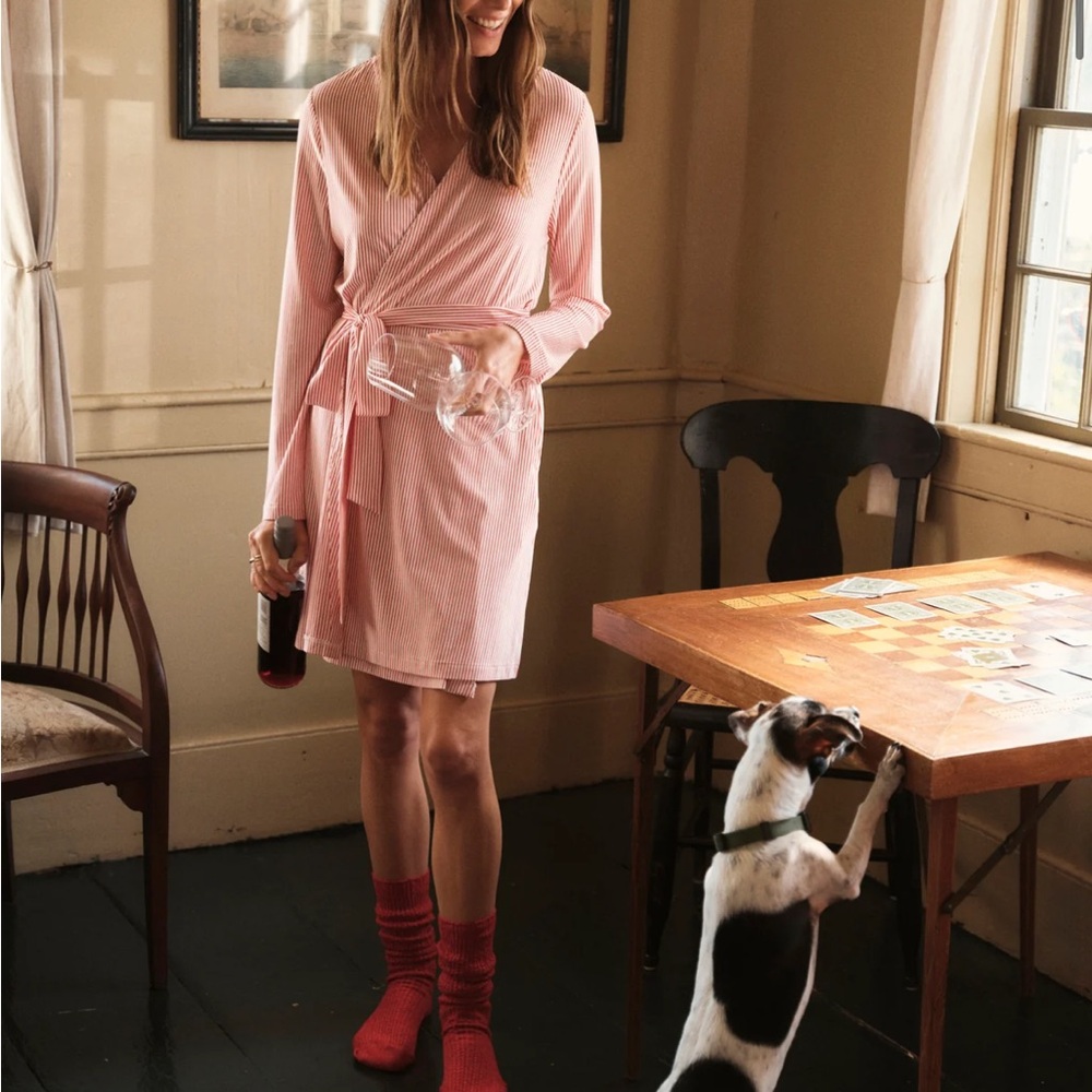LAKE Dreammodal Short Robe - Picture 6 of 6